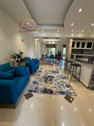 Villa for rent furnished model Z wide garden view and ultra super lux street next to the open air mall