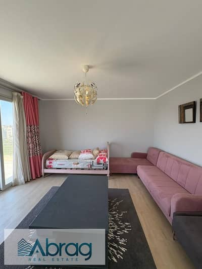 For rent: Furnished and air-conditioned studio apartment with a rooftop view in Palm Parks Compound, October.