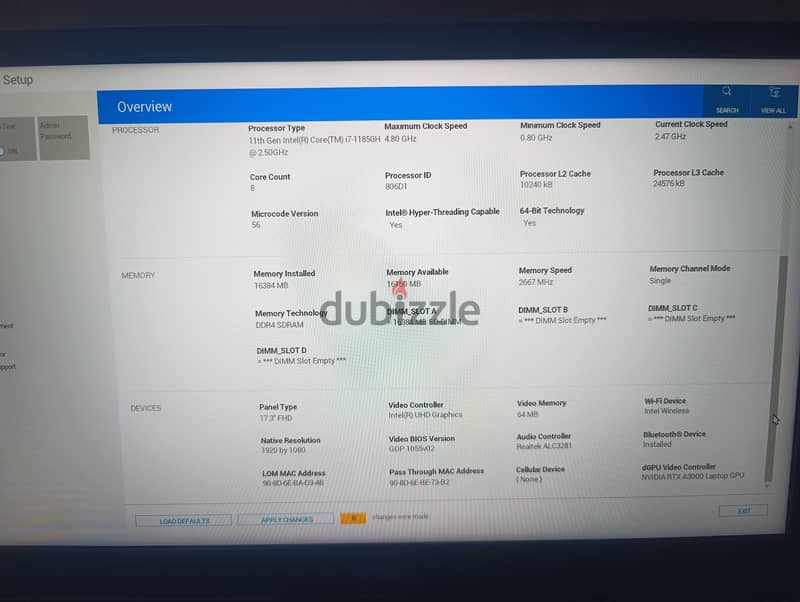 Dell Precision 7760 Workstation 7