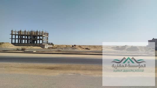 أرض للبيع فى أكتوبر الجديدة - مسلسل 5 - شمال المطار - مساحة 500 متر - القطعة على شارع واسع مفتوح بجوار الخدمات و2 نمرة من رئيسي الغاز مباشرة