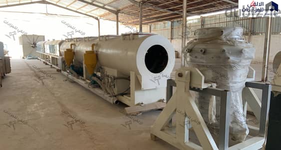 خط إنتاج مواسير بلاستيك HDPE متكامل موديل 2023