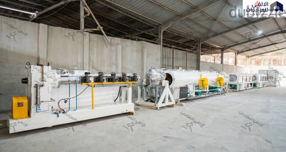 خط انتاج مواسير بولي ايثيلين HDPE كامل (موديل 2023)