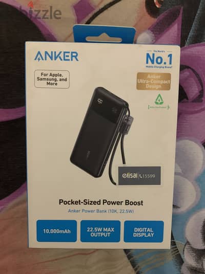 Anker powerbank جديد