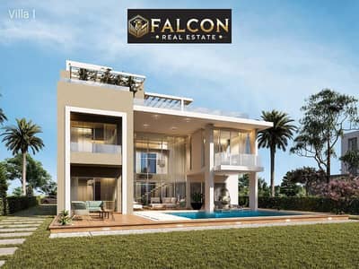 With a 10% down payment, a finished chalet overlooking the sea in Seashore Hyde Park, next to Palm Hills North Coast