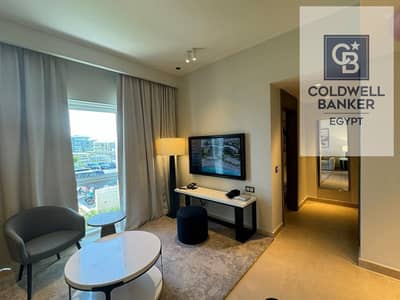 شقة فندقية فاخرة للبيع في Address Beach Resort Marassi | إطلالة على فندق فيدا والمارينا