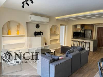 fully Furnished Ground Floor Apartment with Private Garden for Rent in Mountain View iCity  Experience comfortable and elegant living