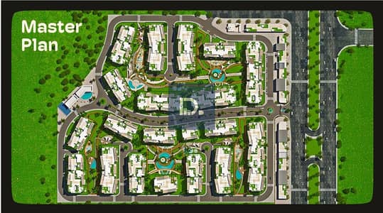 Apartment for sale 126m semi-finished | You will pay 29 thousand per month | In the Golden Square (Al-Nawadi Street) October Gardens | Compound 24 acres with a 10% down payment and 9 years installment