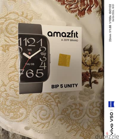Amazfit Bip5 unity بيع أوبدل مع فرق