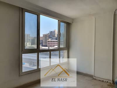 Residential / administrative apartment for rent in the Fourth Investment Towers from Al-Nizha Street, Sa'a Square, First Abbas Al-Aqqad in Nasr City