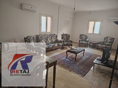 Ground floor apartment with garden for rent, furnished, in New Cairo, Second District . Ground floor apartment with garden for rent, furnished, in New Cairo, Second District .