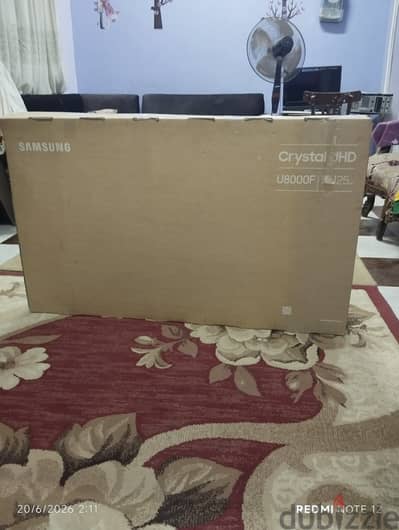 شاشة سامسونج 50 بوصة سمارت موديل 2026 داخل الضمان موديل u8000f للبيع ا