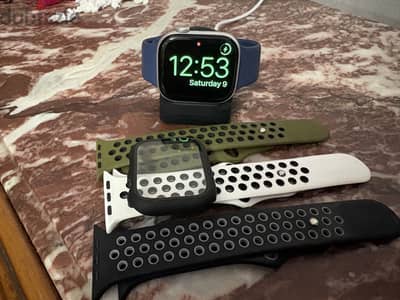 Apple Watch series 10 battery 100% silver 46mm