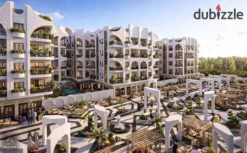 شقه غرفتين وصاله للبيع بمنتجع airport resort