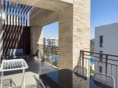 Luxury Pool View Chalet for Rent in Marassi - Marina