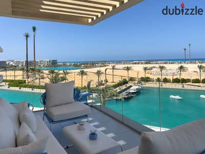 Luxury Sea View Chalet for Rent in Marassi - Marina