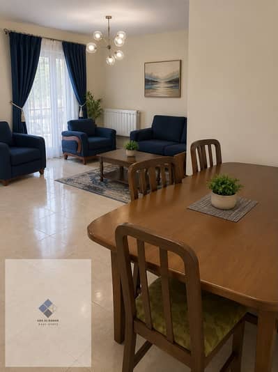 Apartment for sale with an area of 158 meters and a private garden of 60 meters, 3 bedrooms including a master with an en-suite bathroom, 2 bathrooms, kitchen, two air conditioners, and private terraces for all rooms overlooking an open view of the garden. Apartment for sale with an area of 158 meters and a private garden of 60 meters, 3 bedrooms including a master with an en-suite bathroom, 2 bathrooms, kitchen, two air conditioners, and private terraces for all rooms overlooking an open view of the garden.