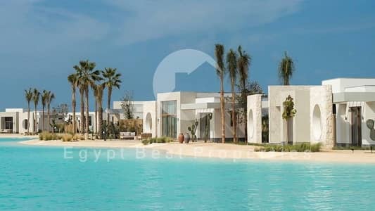 Ground chalet for sale in the med _ Ras El hekma prime location  fully finished