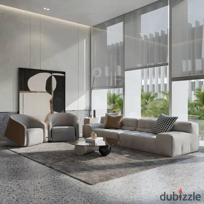 Apartment for sale in Everwest, 156 square meters, next to Mall of Arabia and Dar Al Fouad