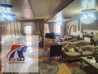 A distinctive apartment for sale in Nasr City, Golden Square, in the Sixth District, with a spacious layout and a view of Abbas El Akkad Street      .