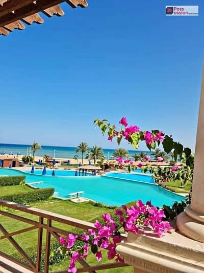 شالية أستلام فوري علي البحر في لافيستا 7  العين السخنة La Vista 7| تشطيب الترا سوبر لوكس بالكامل Full Sea view