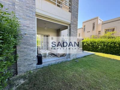 شاليه بجاردن باقل إيجار مفروش بالكامل بالتكييفات   في أمواج الساحل الشمالي– 3 غرف نوم - فيو بحري صريح - اجمل شواطئ الساحل الشمالي Amwaj North Coast---