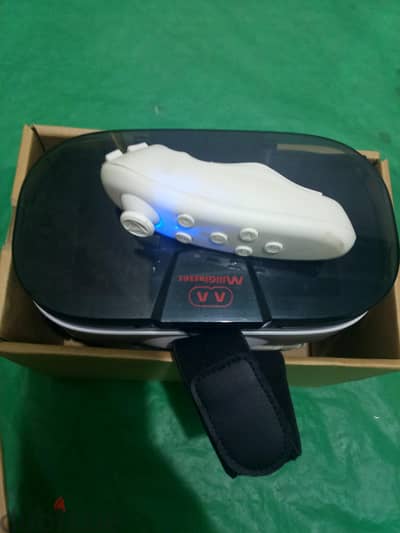 نظارة  vr مع درع بلوتوث