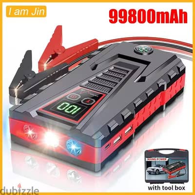 باور بانك بسعة 99800 mah لشحن بطارية عربية او موبايل