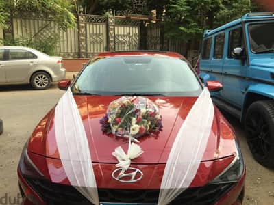 هيونداي CN7 2022 للزفاف بالسائق شاملة كل شئ
