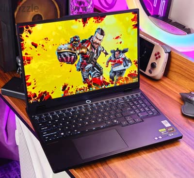 جديد Lenovo Legion Slim 5 RTX 5060  ٦ دورات شحنRyzen 7 8845HS بالضمان