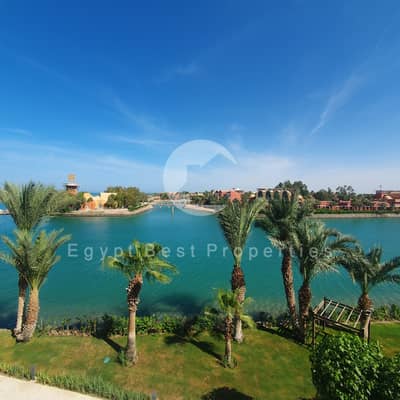 LagonFront Luxury Chalet Fully Finished With ACs Deliver 2028 In Newest WaterFront Launch In Gouna Over 5 Years Plan