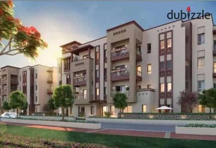 Apartment for sale in the best location in the compound, 208 square meters, Green 5 Compound, semi-finished, very prime location