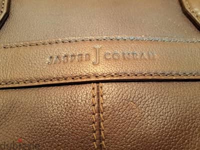 Jasper Conran Genuine Leather Shoulder Bag – Brown
