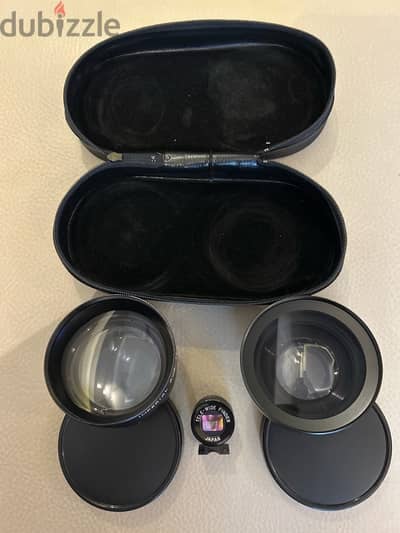 Yashica Aux Telephoto + Wide Angle Adapter Kit for Electro 35