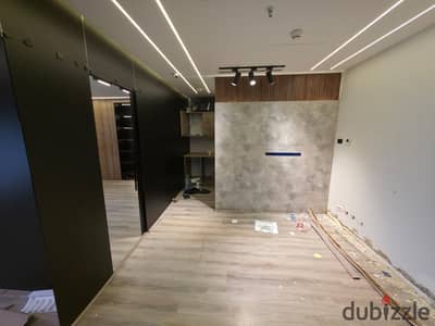 A unique administrative headquarters of 78 meters, super lux finishes for rent in the strongest administrative building in the Fifth Settlement at Trivium Square