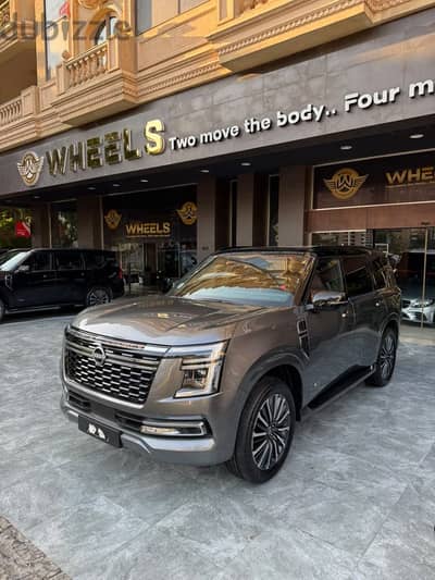 Nissan patrol platinum 2026 3.5 Twin Turbo تسليم فوري