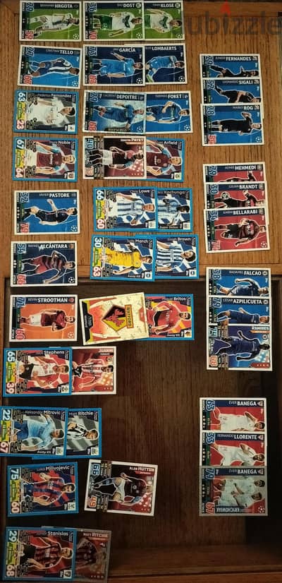 Match Attax Trading card game 2015/16 season