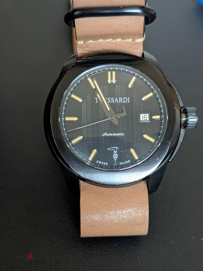 TRUSSARDI T01 AUTOMATIC SWISS MADE WATCH 1
