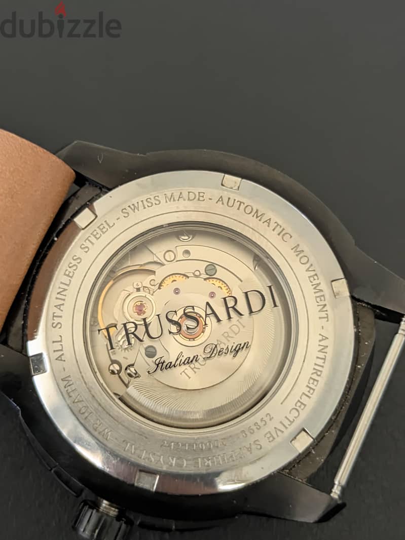 TRUSSARDI T01 AUTOMATIC SWISS MADE WATCH 5