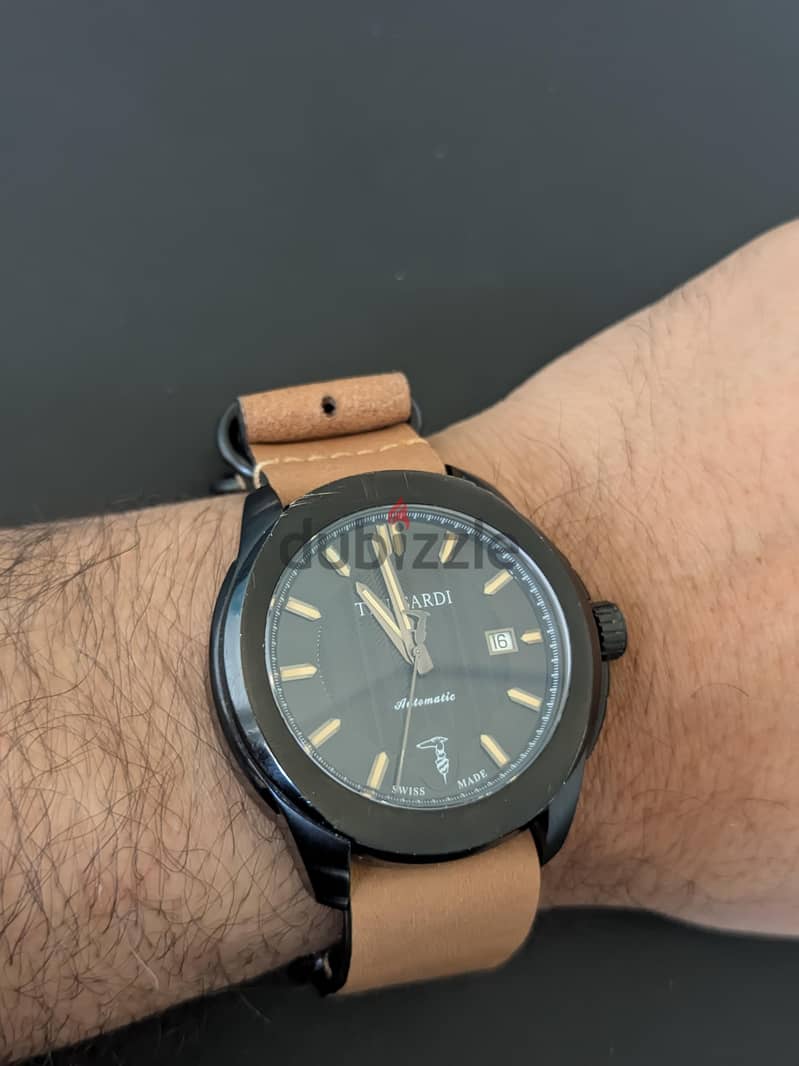 TRUSSARDI T01 AUTOMATIC SWISS MADE WATCH 7