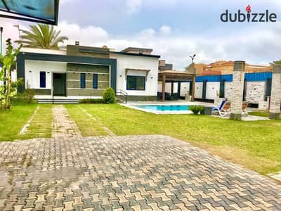 Villa for rent with swimming pool in King Mariout | Alexandria