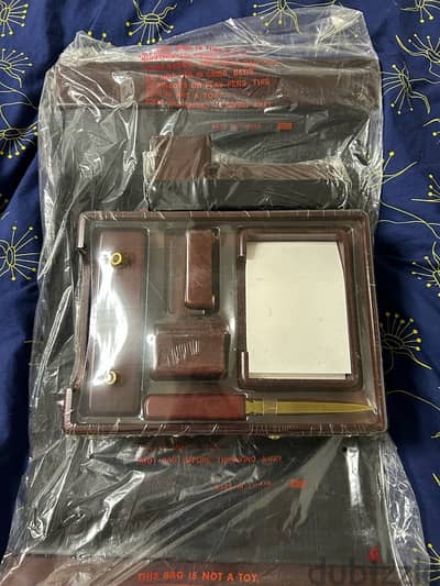 AMBEST WOODEN DESK SET
