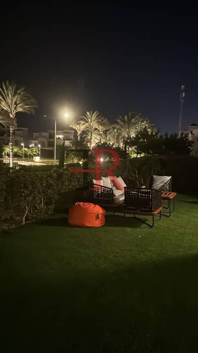 Chalet for sale with private garden ready to move in marassi greek north coast sidi abdelrahman