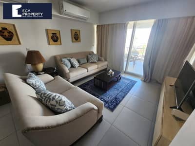 Chalet overlooking pool For Sale in Marassi North Coast Furnished with attractive price
