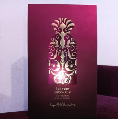 برفان  Dkhoon Rose  اماراتي اصلي، استعمال خفيف جدا رشات للتجربه