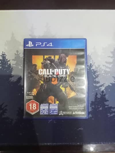 call of duty black ops 4 بحاله جديده جدا
