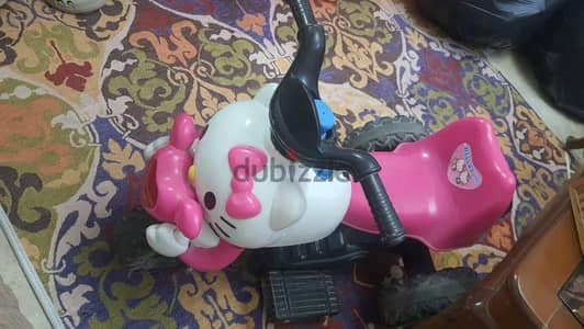 موتسكل كيتي كهرباء بحاله جيده بدون شاحن