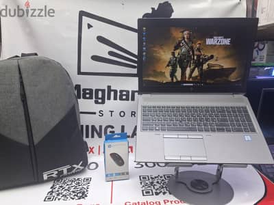 hp zbook G5 i7 8h 16/512 p2000 4K