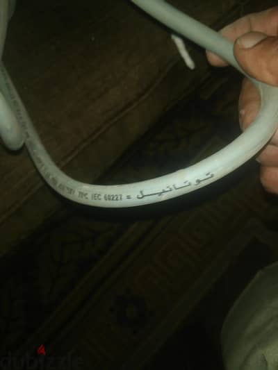 كابل كنترول 7*١  طول ١٢ متر توتانيل