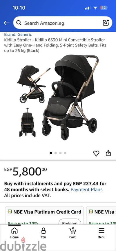 Stroller kidilo 6530mini