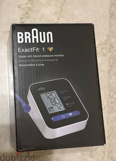 Braun ExactFit 1 blood pressure monitor - براون جهاز قياس ضغط الدم